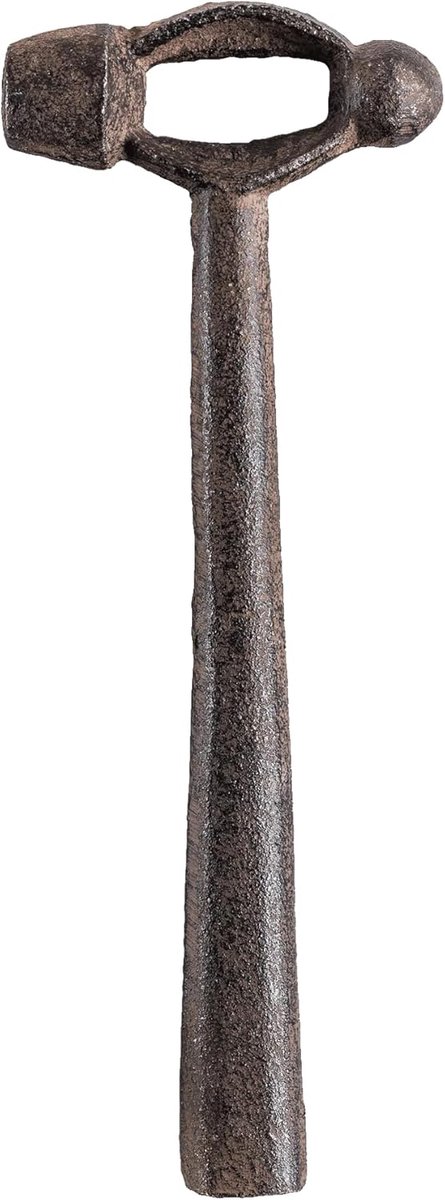Flesopener Gereedschap - Bieropener Tool - Feestavond Bar - Massief IJzer Design - 17x6.5x2cm - Slothamer