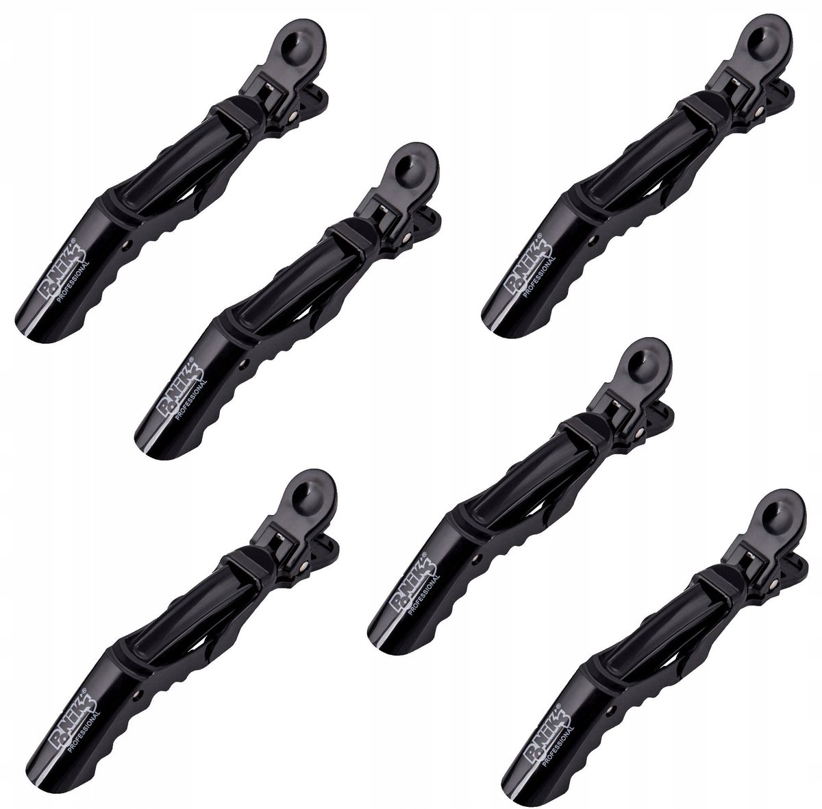 Poniks Haarclips Krokodillen - Haaraccessoires - 6 Stuks