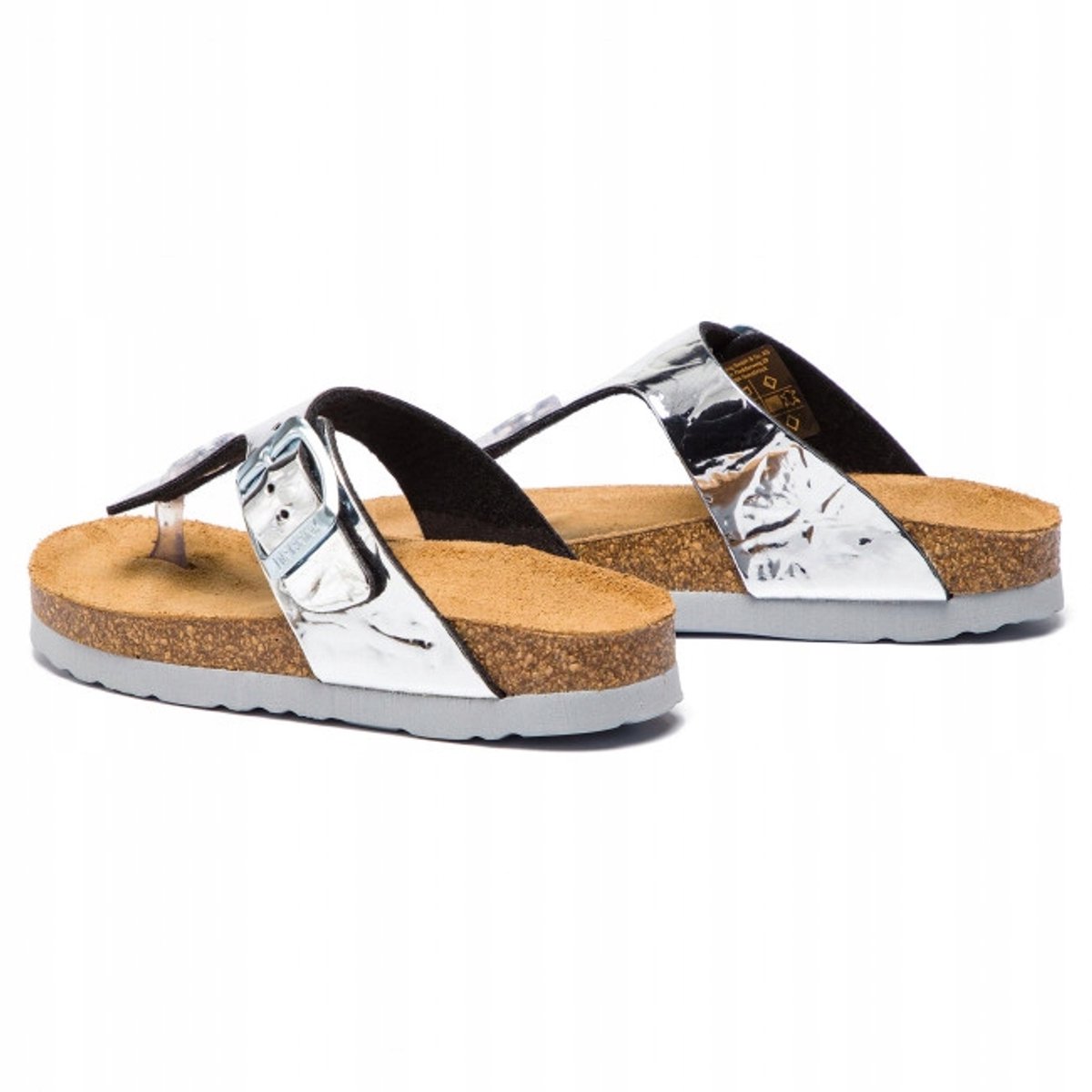 Dr Brinkmann - Kinderteenslippers - Synthetisch - Zilver - EU29