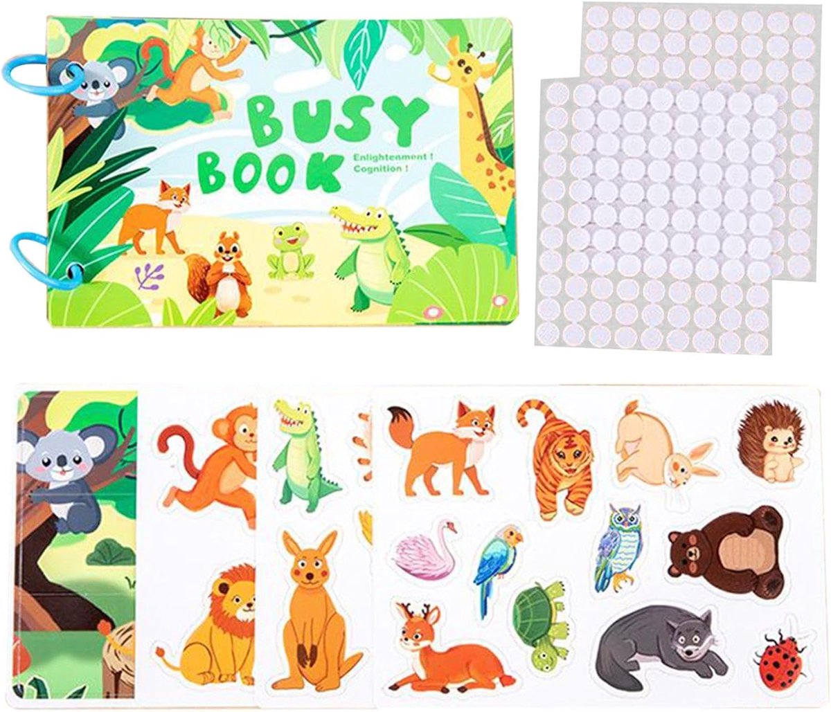 Peuter Activiteitenboek - Educatief Reisboek - Vroege Ontwikkeling - Interactieve Leerervaring - 21 x 14.5 cm