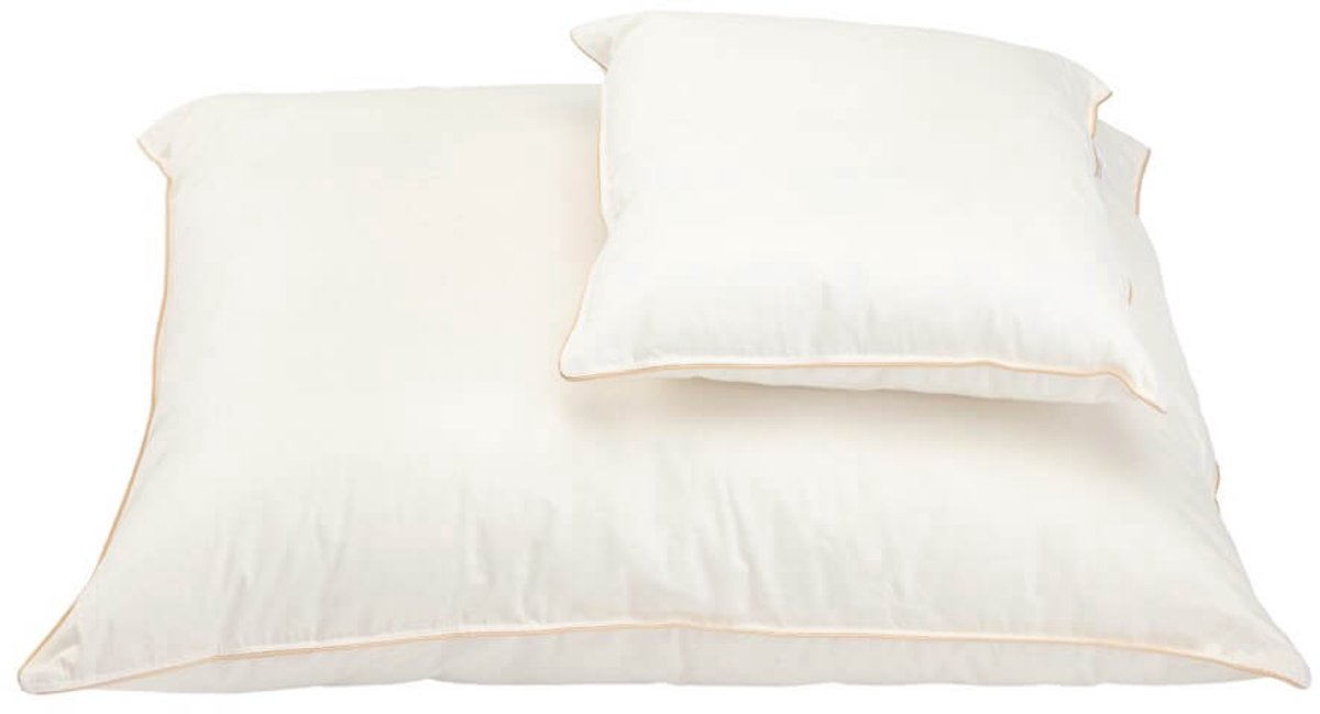 Amz Cotton Intel - Anti-allergie Kussen - 40x40 cm - Katoen - Cream