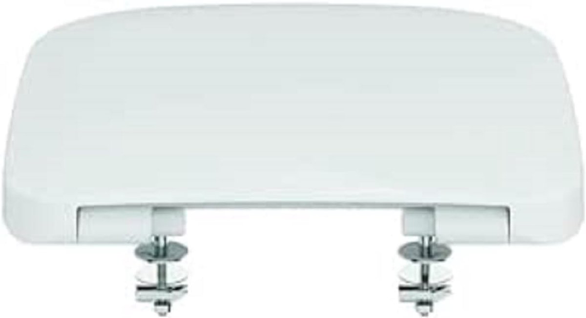 Scharnierset WC-bril - Zitbevestiging set - Badkamer renovatie - Met soft-close functie - Complete set - Verchroomd