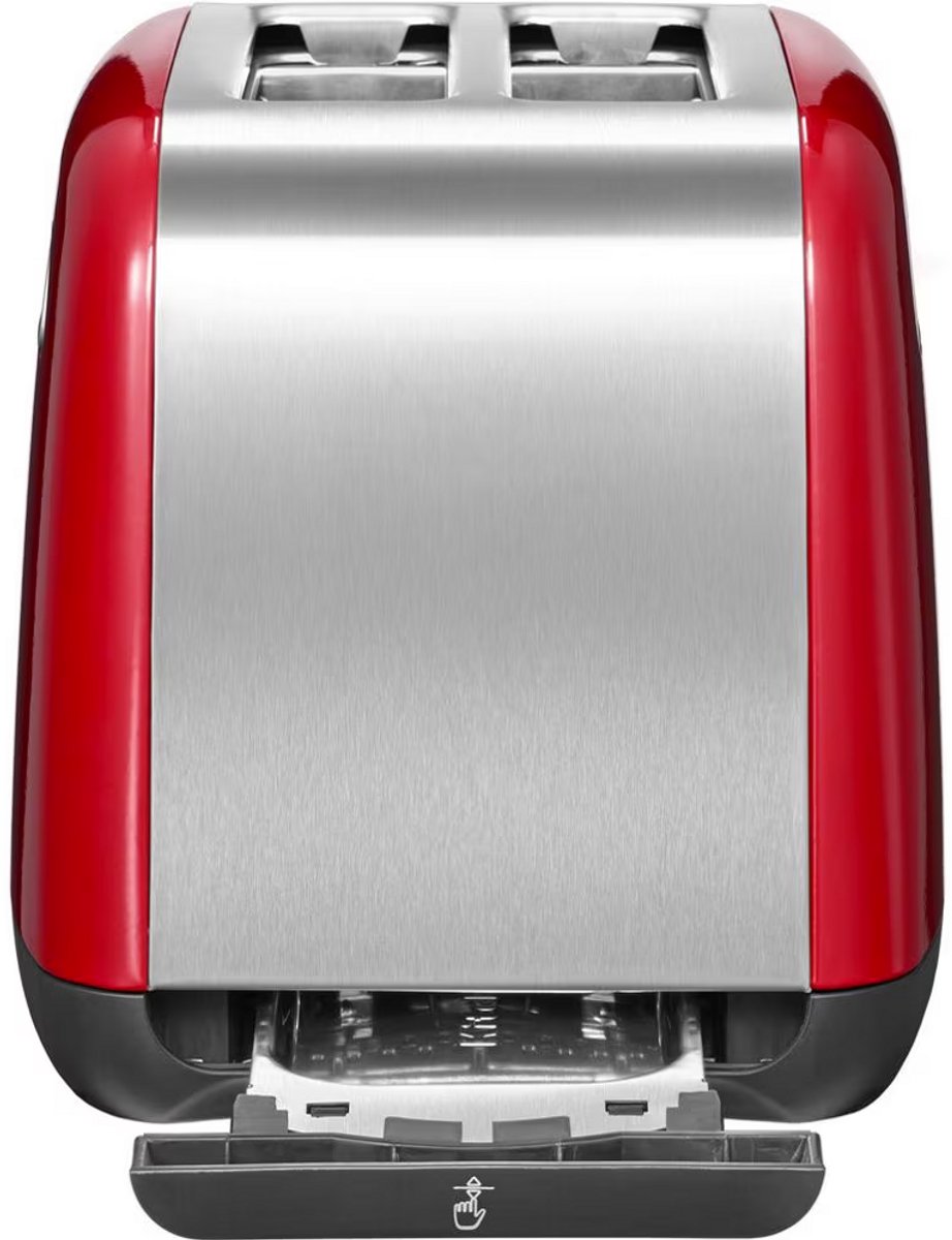 KitchenAid 5KMT221EER - Broodrooster - Keizer Rood - 2 Sleuven - Automatisch - 1100 W thumbnail 2