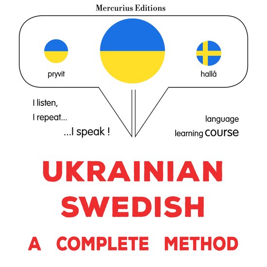 Ukrayinsʹko-shvedsʹkyy : povnyy metod - cover