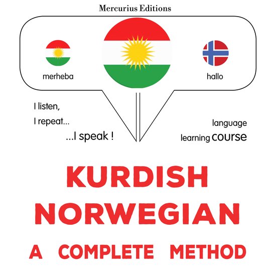 Kurdî - Norwêcî : rêbazeke temam - cover