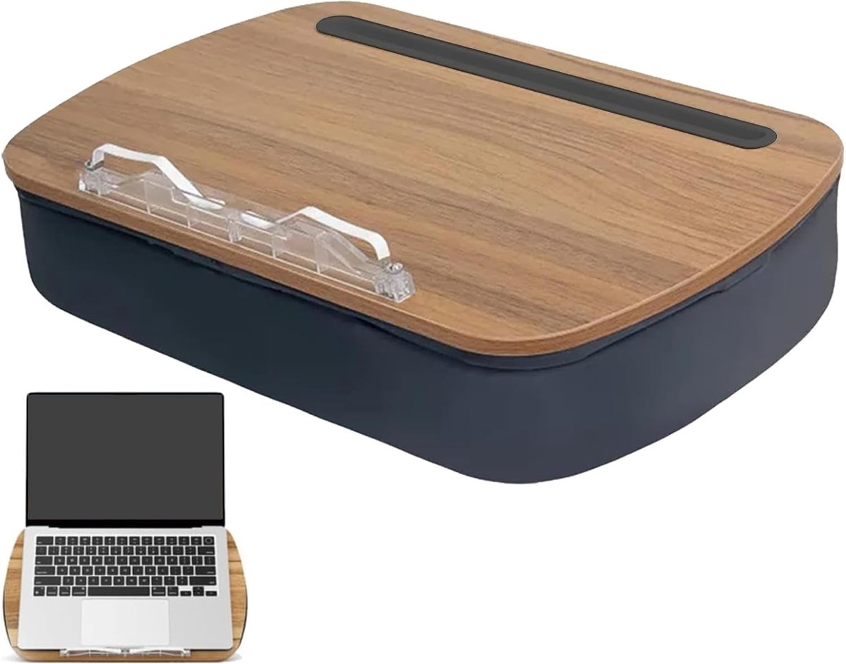 Boekenstandaard - Leeskussen Houder - Comfortabel Lezen - Verstelbare Posities - 43 x 28 x 11 cm - Enkele Kleur