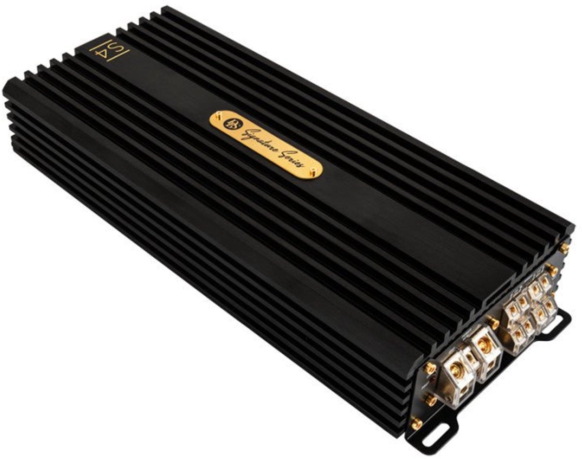DLS Signature CAS4 4 Kanaals Klasse AB Versterker – High End 4x130W Audio Upgrade met DSP Bypass