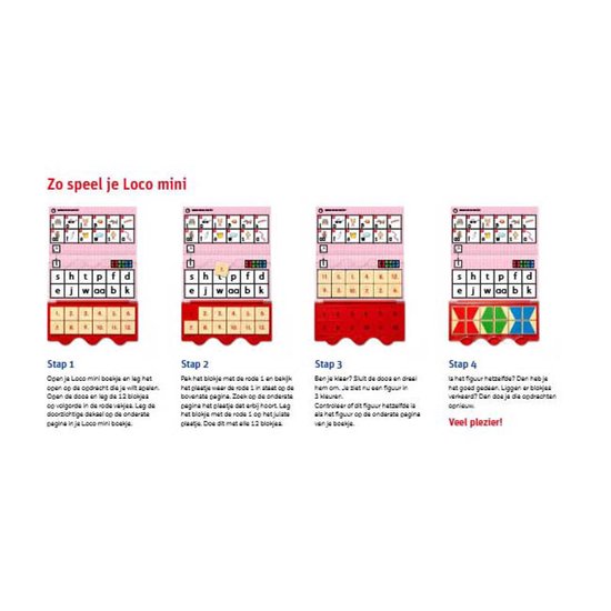 Loco Mini - De Zoete Zusjes spelen met letters 4-6 jaar - cover