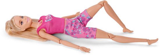 Barbie pop mindfulness wellness meditatie met accessoires en licht. — afbeelding 5