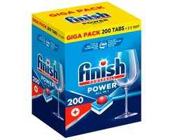 Product afbeelding van Finish Power All-in-One Regular vaatwastabletten - 200 vaatwastabletten