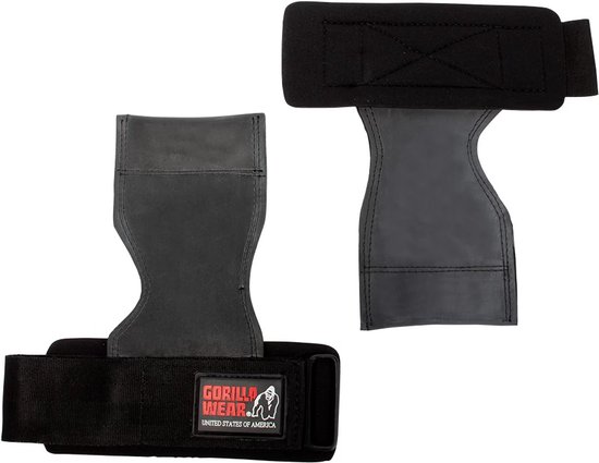 Gorilla Wear Lifting Grips - Lifting straps - One Size - Zwart
