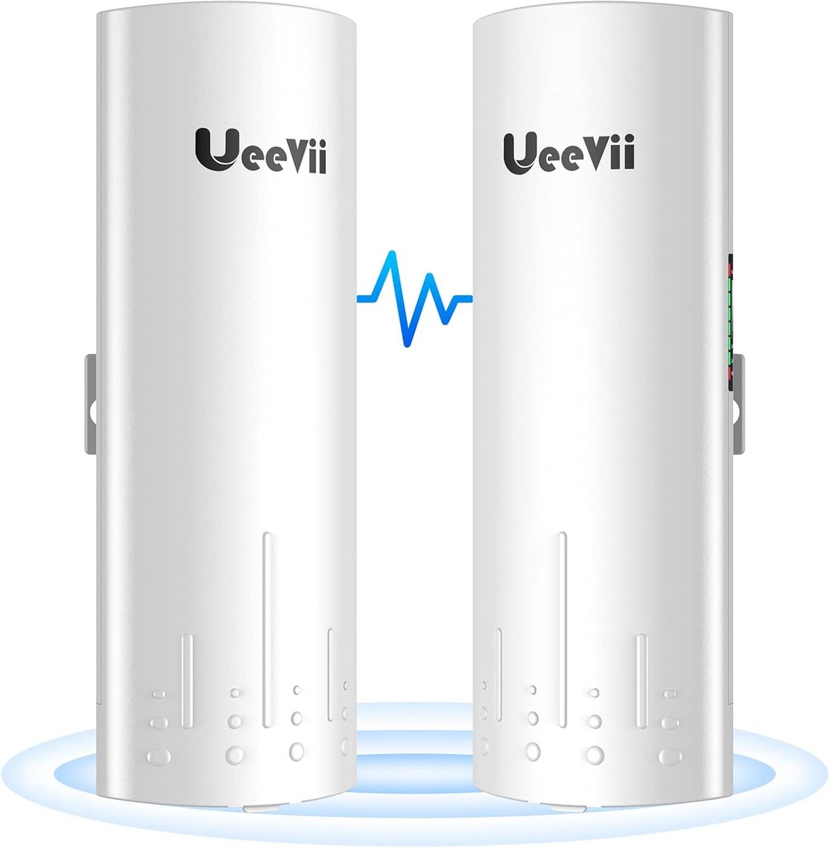 Draadloze Wifi Brug Point-to-Point Buiten - 5.8G Lange Afstand Netwerk Verbinding tot 3km - Met PoE