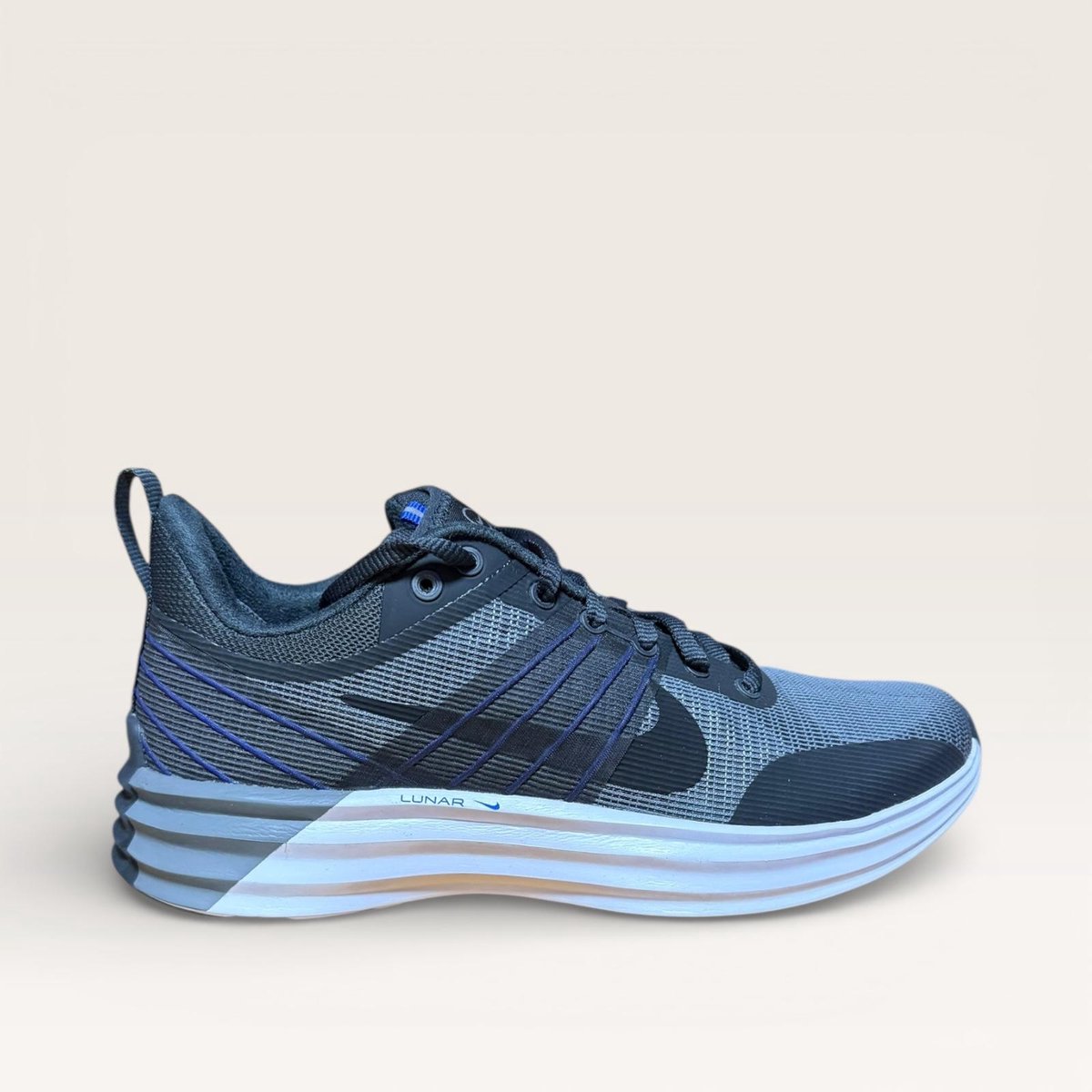 Nike Lunar Foam Sneakers Heren Zwart