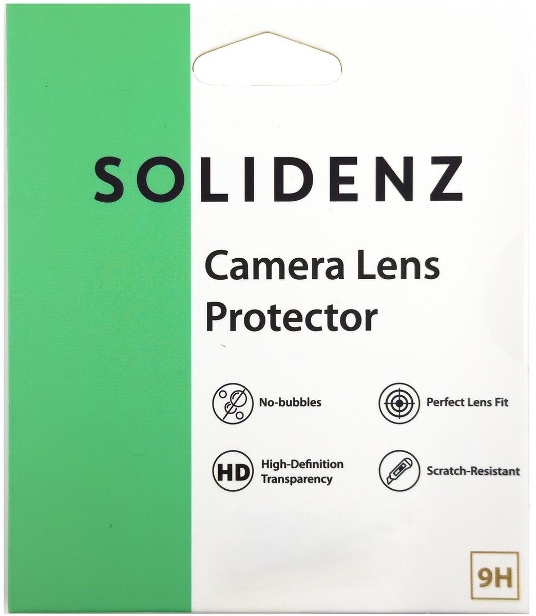 Solidenz Camera Protector - Geschikt voor Samsung Galaxy S26 Edge - Zwart