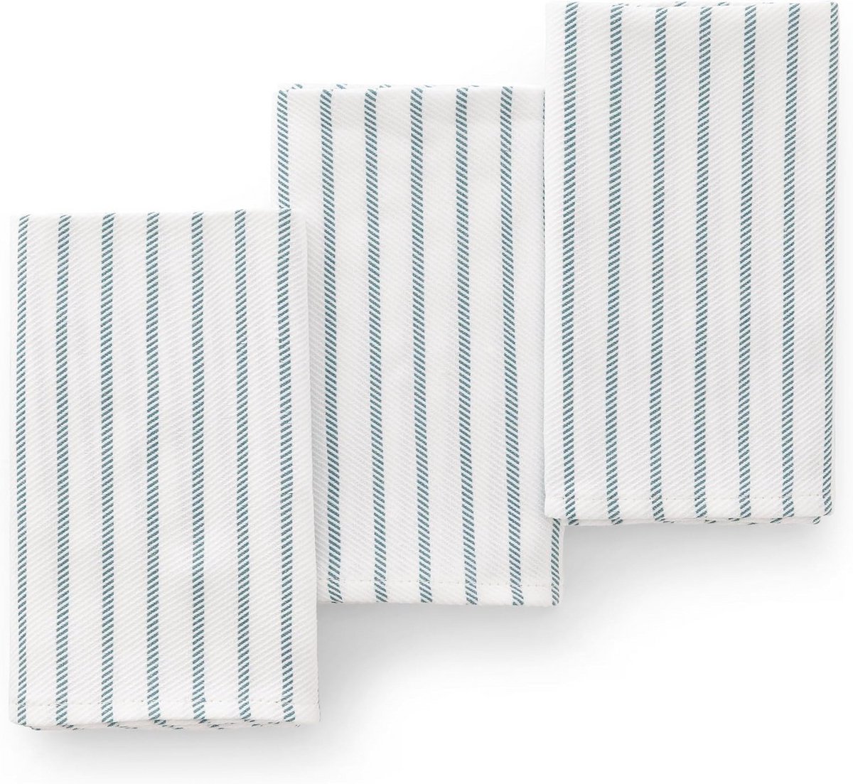 Set van 3 Katoenen Droogdoeken Keukenhanddoeken 45x70 cm Absorberend en Sneldrogend