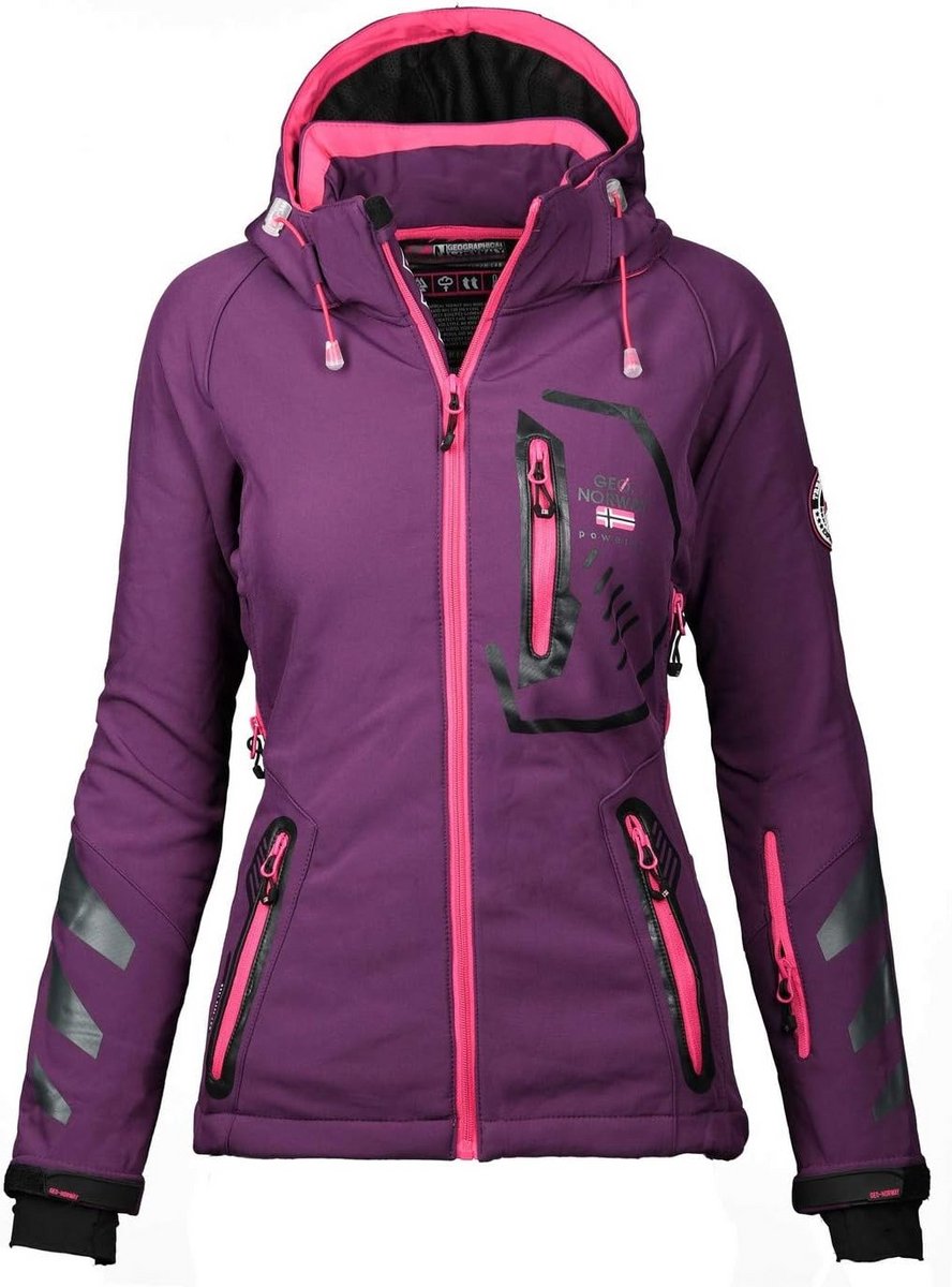 Functionele Softshell Regenjas voor Dames Outdoor Activiteiten