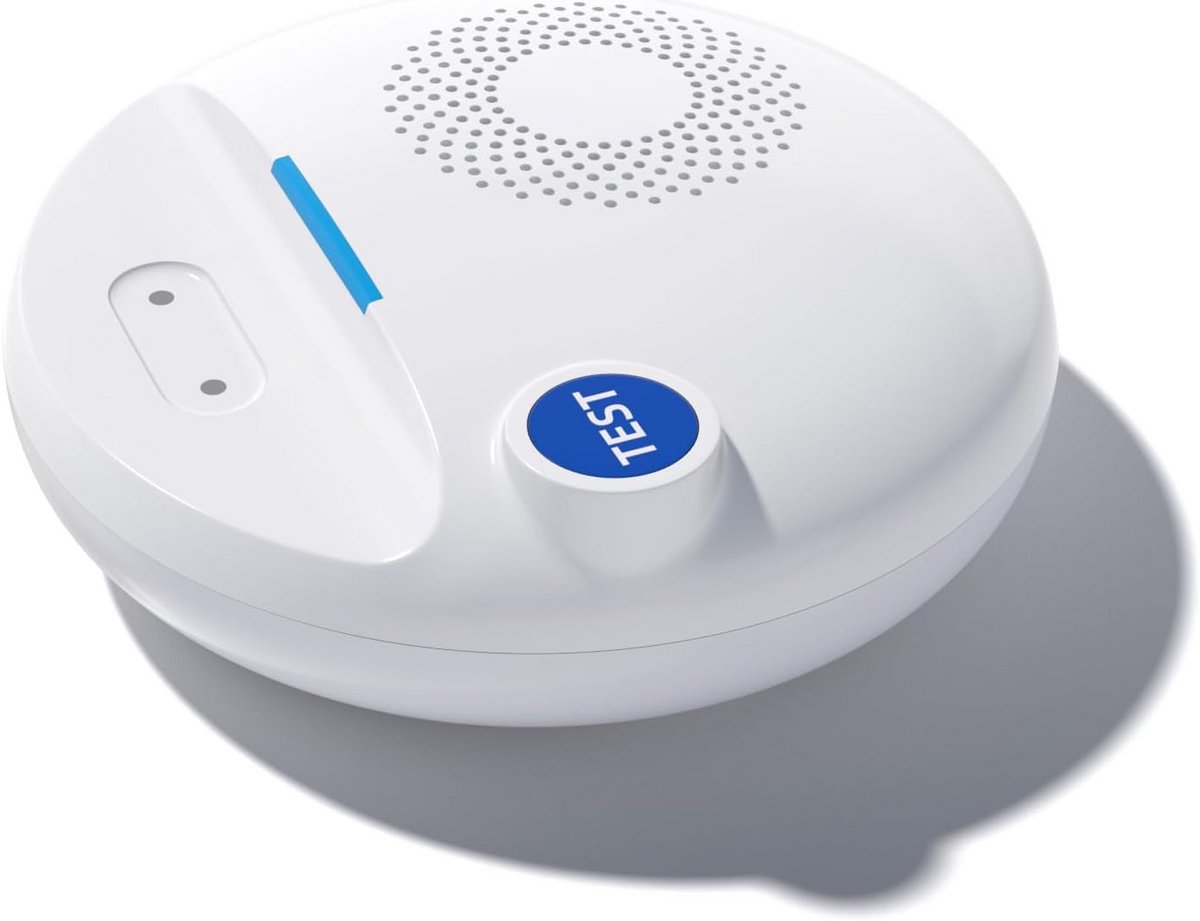 Slimme Wifi Waterlek Detector met App-Alarm en 100 dB Geluid voor Thuisbeveiliging