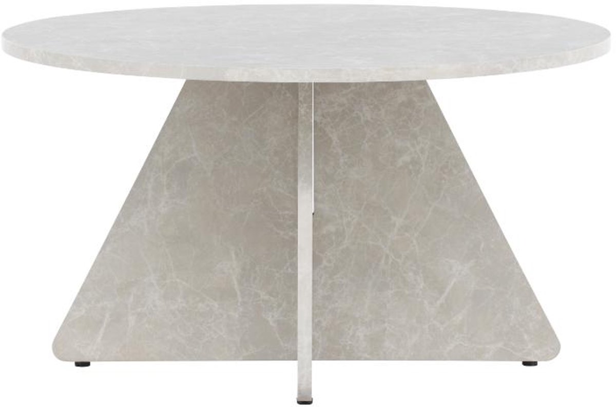 Bootcut salontafel beige.