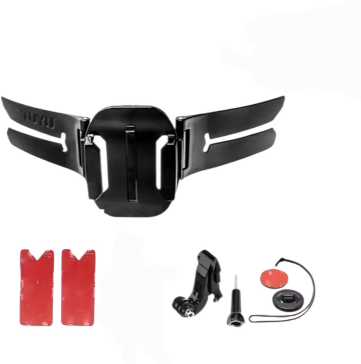 Motorhelm Chin stand Mount - Motorhelm Mount - Motor bundle Voor GoPro13 12 11 10 9 8 7 6 5 4 Helmet ki Mount - Motor Mount for Gopro Hero - Motor Mount - Motorhelm Kin Mount - GoPro Motorhelmcamerahouder - GoPro13
