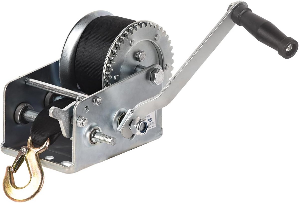 Handlier 1134kg met Zwarte Band 6.7m en 4:1/8:1 Versnellingsbak voor Bootstrailers en Trucks