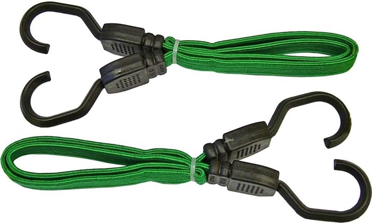 Elastisch Spanband Groen 61 cm - Sterk Bungee Koord