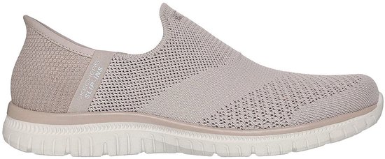 Skechers Slip-ins: Virtue - Sleek 104425-TPE, Femme, Grijs, Baskets pour femmes, Chaussures de sport, taille: 37
