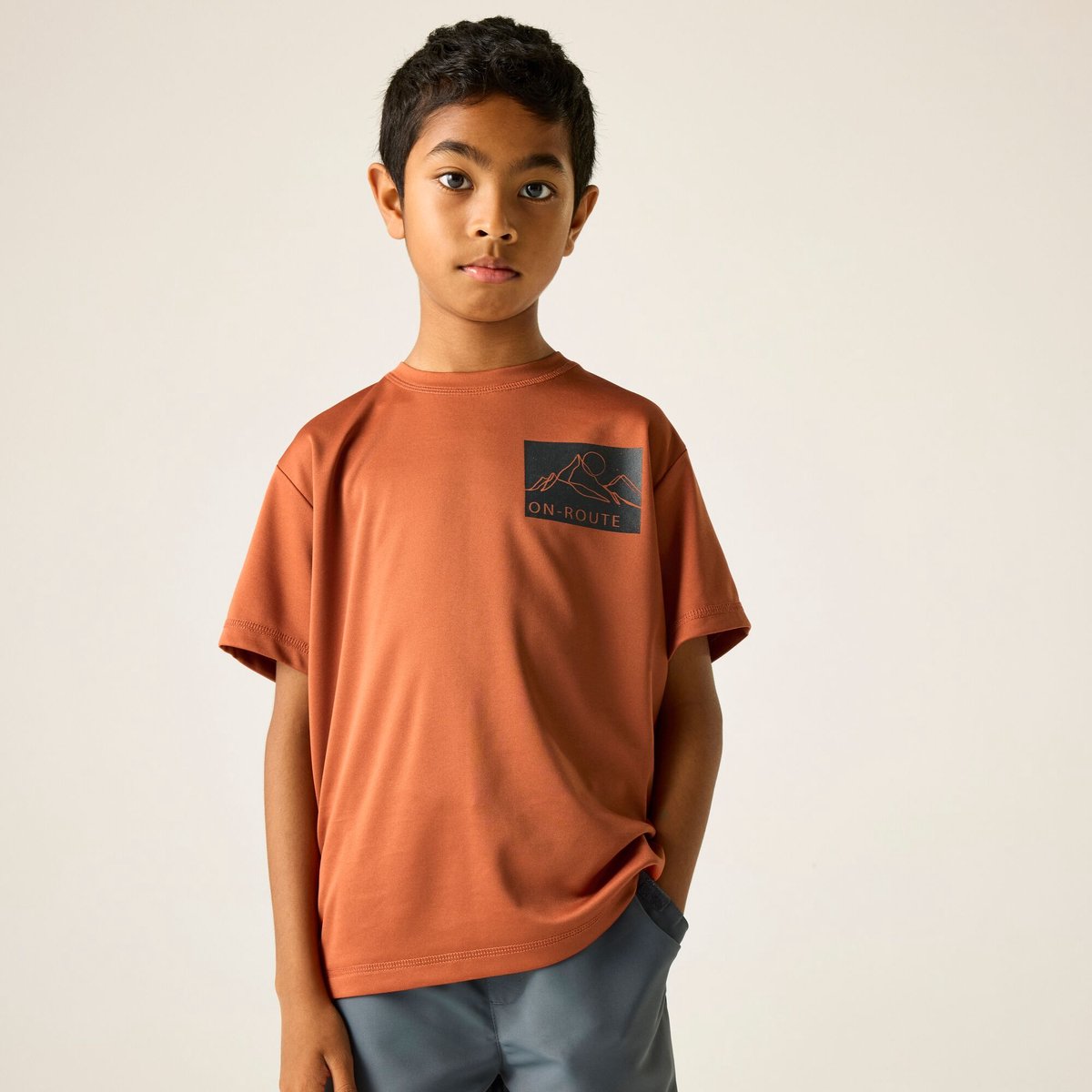 Kinder Alvarado T-shirt met korte mouwen en grafische print