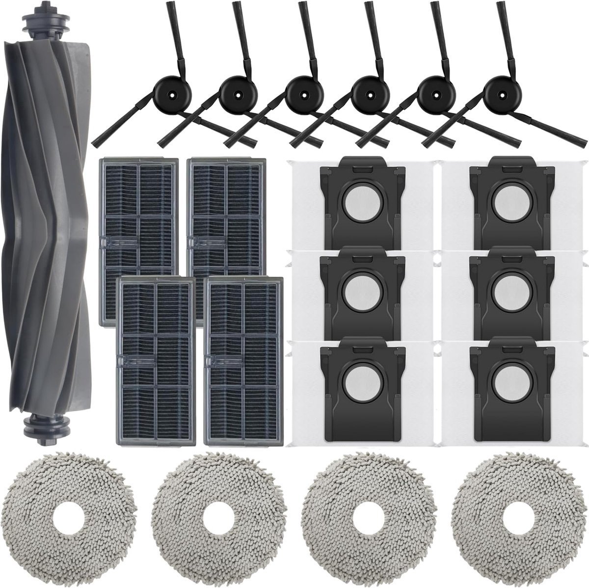21 stucks Accessoires Geschikt voor Dreame X40 Ultra/L40 Ultra Robotstofzuiger — afbeelding 1