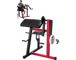 VEVOR 2 In 1 Curl Bench voor Biceps Triceps Extension Machine Trainingsapparatuur