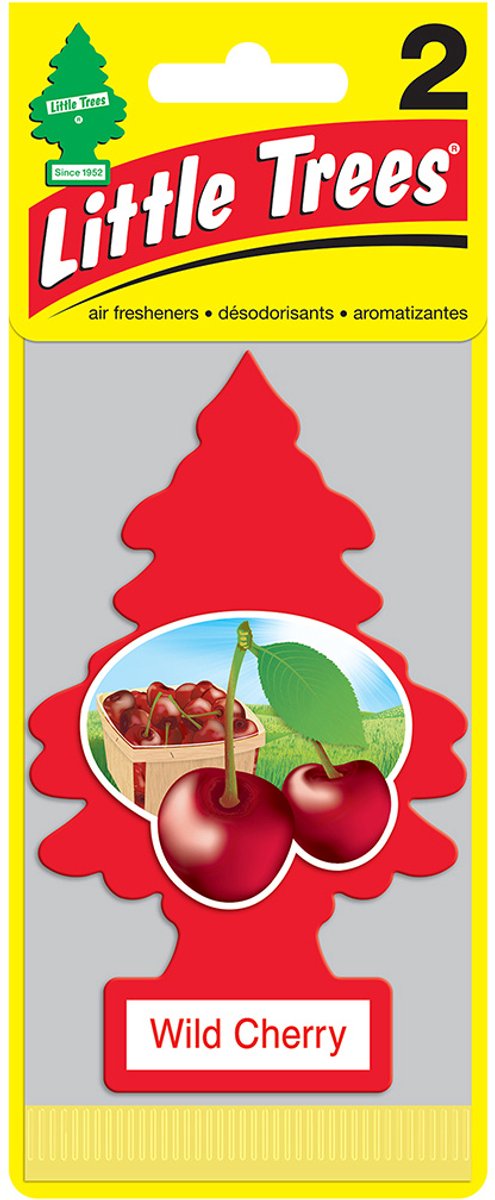 Wild Cherry Geurboom - Geurproducten - 2 stuks, zoete kersengeur