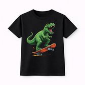 Jurassic World - vêtements du monde jurassique - T-shirt enfant - Taille 158/164 - 12-13 ans - T-shirt blanc manches courtes