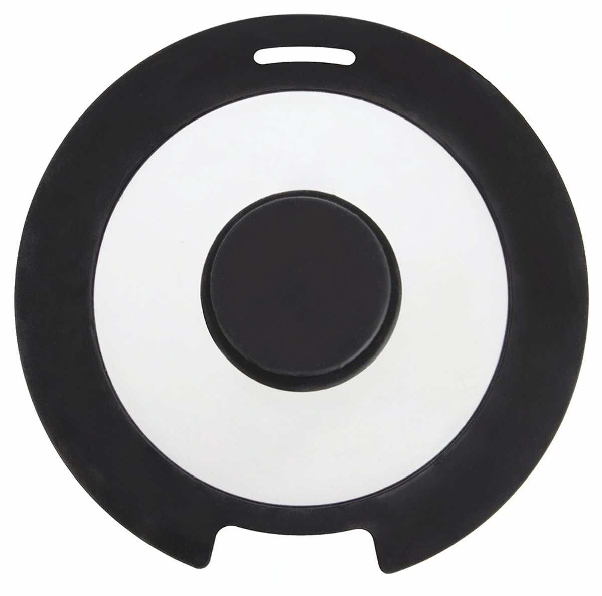 Deksel Glas Silicone 17 cm - Pannendeksel - Pandeksel - Potdeksel