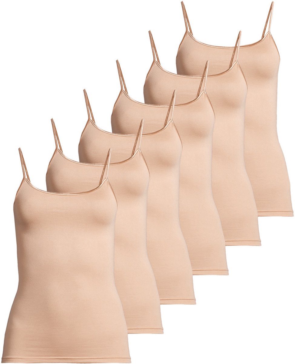 Conta Dames spaghettitop 6 pack Modal