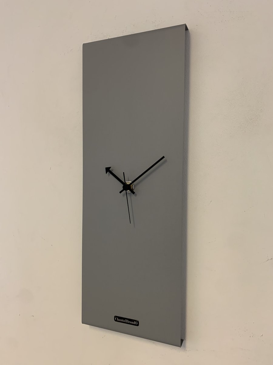 Wandklok Merida MODERN DESIGN grijs