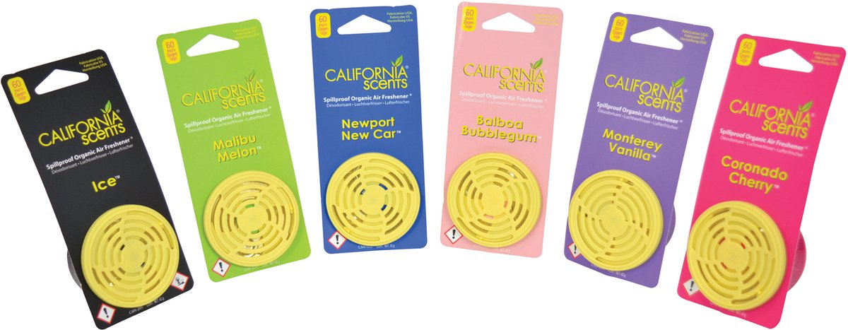 California Scents Luchtverfrisser Malibu Melon