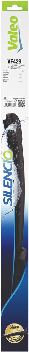 Valeo - Valeo Silencio VM429 flatbladeset - 65/65CM (2x)