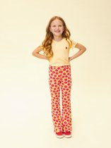 LOOXS Little Meisjes T-Shirt - Maat 128 in de kleur Geel van 95% Viscose 5% Spandex - 2611-7433-534
