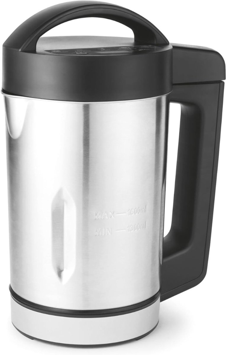 AMA® Soepmaker - Soup maker - Blender - Zwart en Zilver - 24cm x 17cm x 29cm