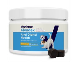 Glandex Soft Chews - 30 stuks - Honden Supplementen - Probiotica - Ter ondersteuning van Spijsvertering en Anaalklieren