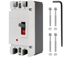 Stroomonderbreker 250A voor PV-installatie, 500V DC/230V AC, 20kA, Icu 25kA, zonne-scheidingsschakelaar, 2 stringen