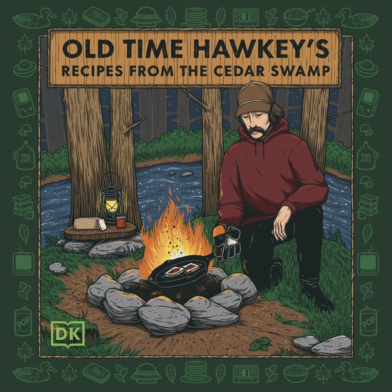 Old Time Hawkey's Recipes from the Cedar Swamp - cover