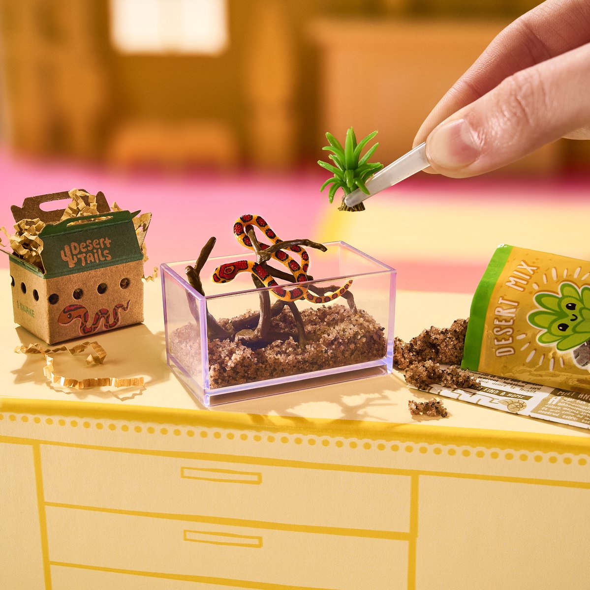 Miniverse - Make It Mini Animals Series 2 - Knutselset - Miniaturen Maken — cadeau in Spellen & Speelgoed - foto 8