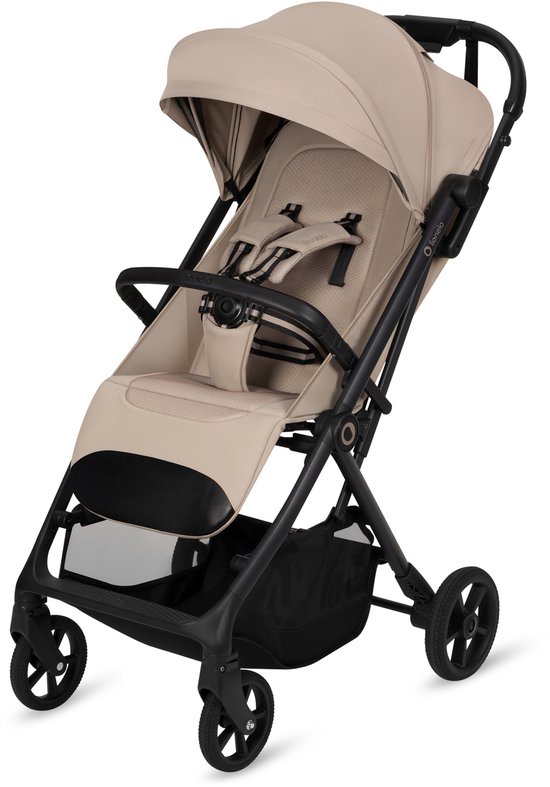 Lionelo Tansi Buggy - GravelTech Wielen - Inklapbaar Auto-Folding Systeem - Geschikt voor 6 Maanden tot 4 Jaar - Hoge Zitting tot 92 cm - 3-Stand Rugleuning - Dri-Seat Comfort - Inclusief Muggennet & Bekerhouder — afbeelding 5
