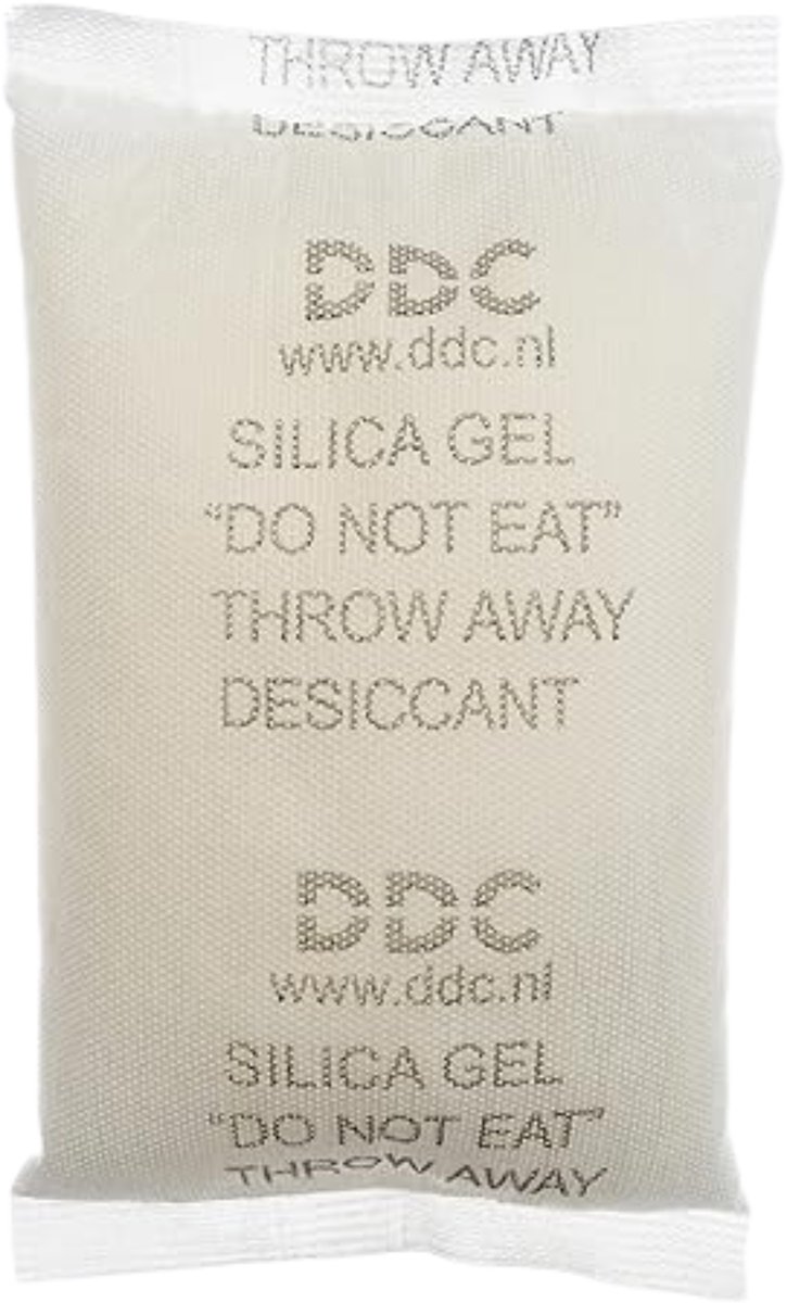 DDC Silica Gel 1 kg | Grote Non Woven Ontvochtigingszak | Tegen Vocht, Schimmel & Muffe Geur