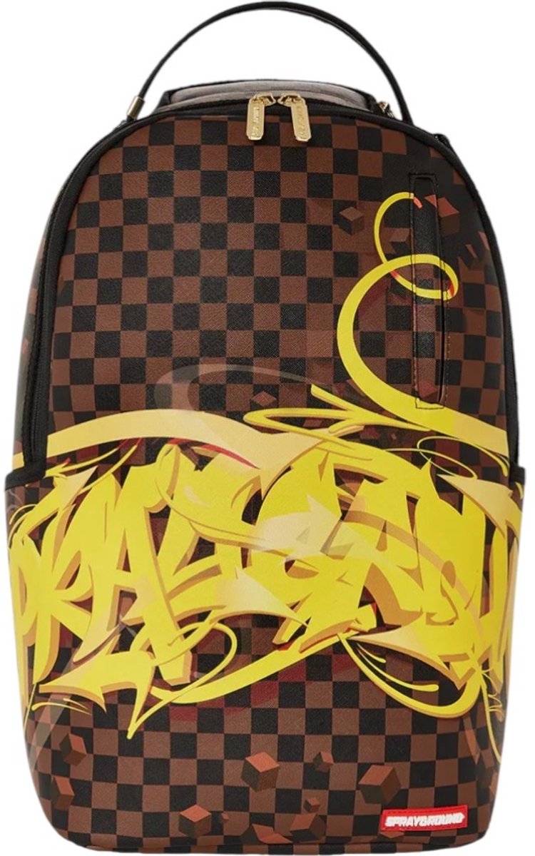 Sprayground Tas Bruin 910B3490 Sip Wildstyle DLXSV