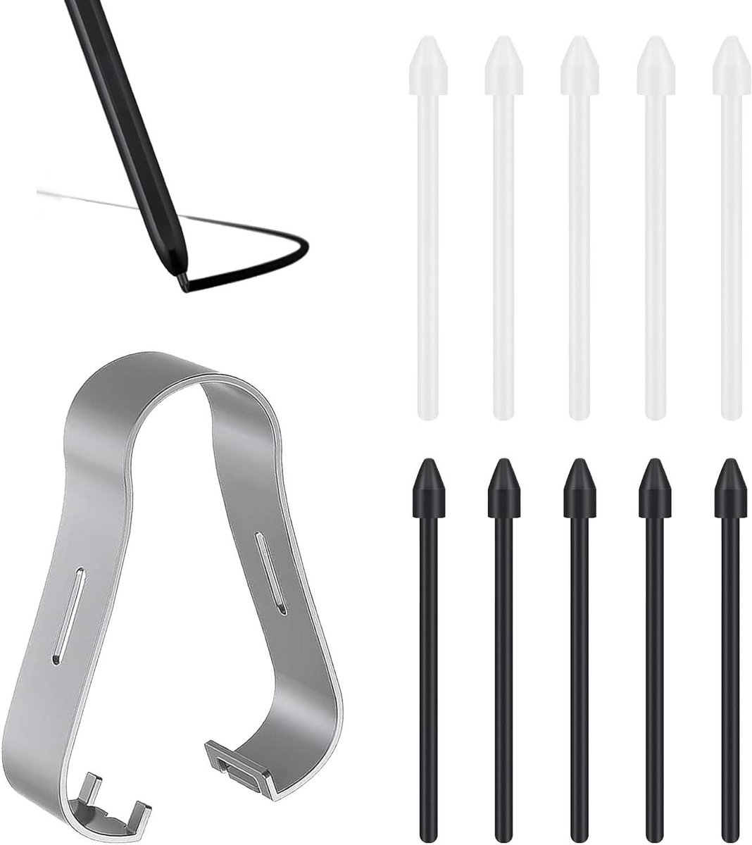 S Pen reservepunten voor Galaxy Tab vervangende touch stylus tips in 11 stuks