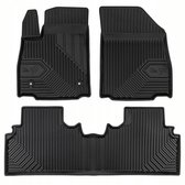 Frogum No.77 Kia EV3 vanaf 2024 - Rubberen Automatten - Set van 3 - TPE - 4 cm Opstaande Rand - Geurloos