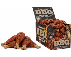 Hondensnack – Flamingo BBQ Kotelet met kip S – 2 kg – glutenvrij & graanvrij – zonder toegevoegde suikers – rijk aan eiwitten – met kip, erwtenzetmeel & zoete aardappelmeel