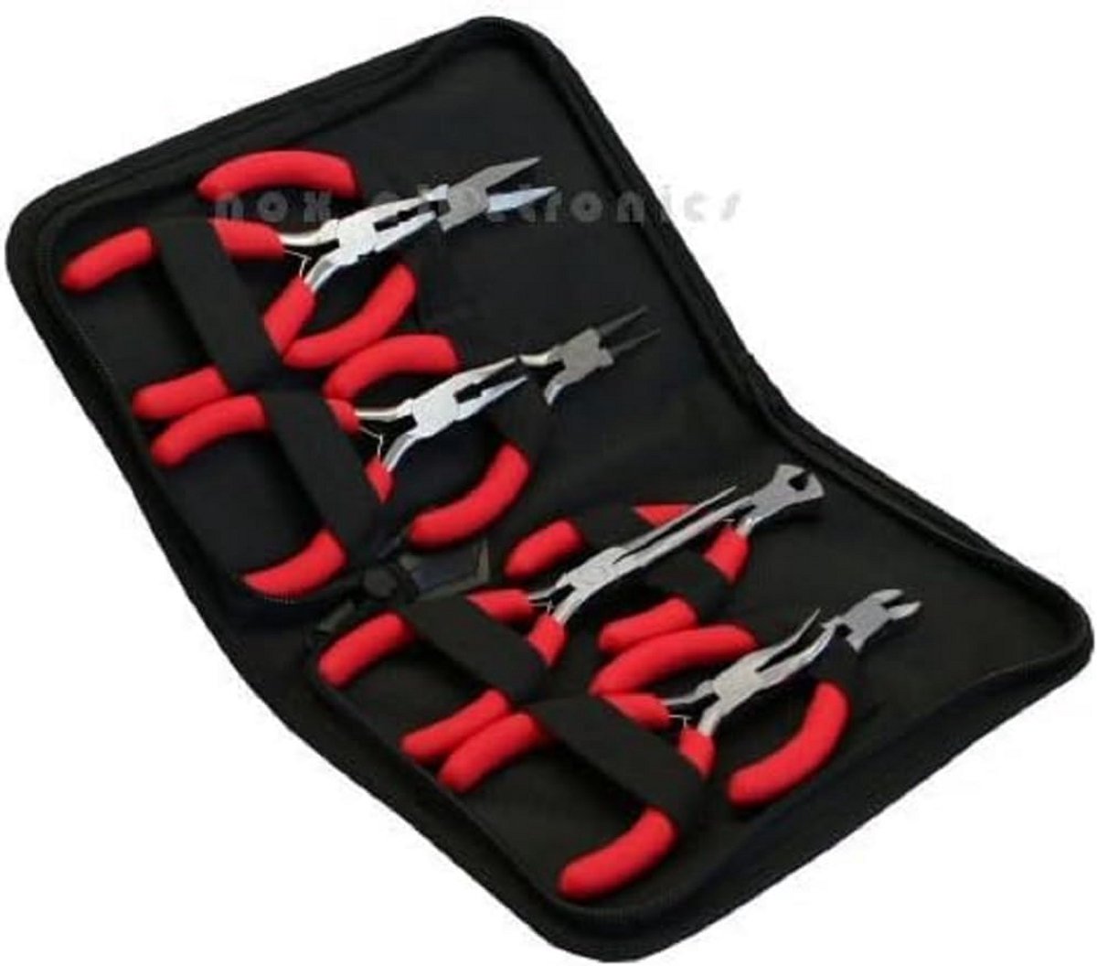 8-delige Mini Tangenset - Precisie Gereedschap voor Kleine Klussen