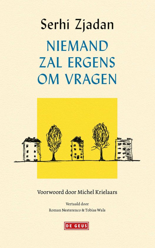Niemand zal ergens om vragen - cover
